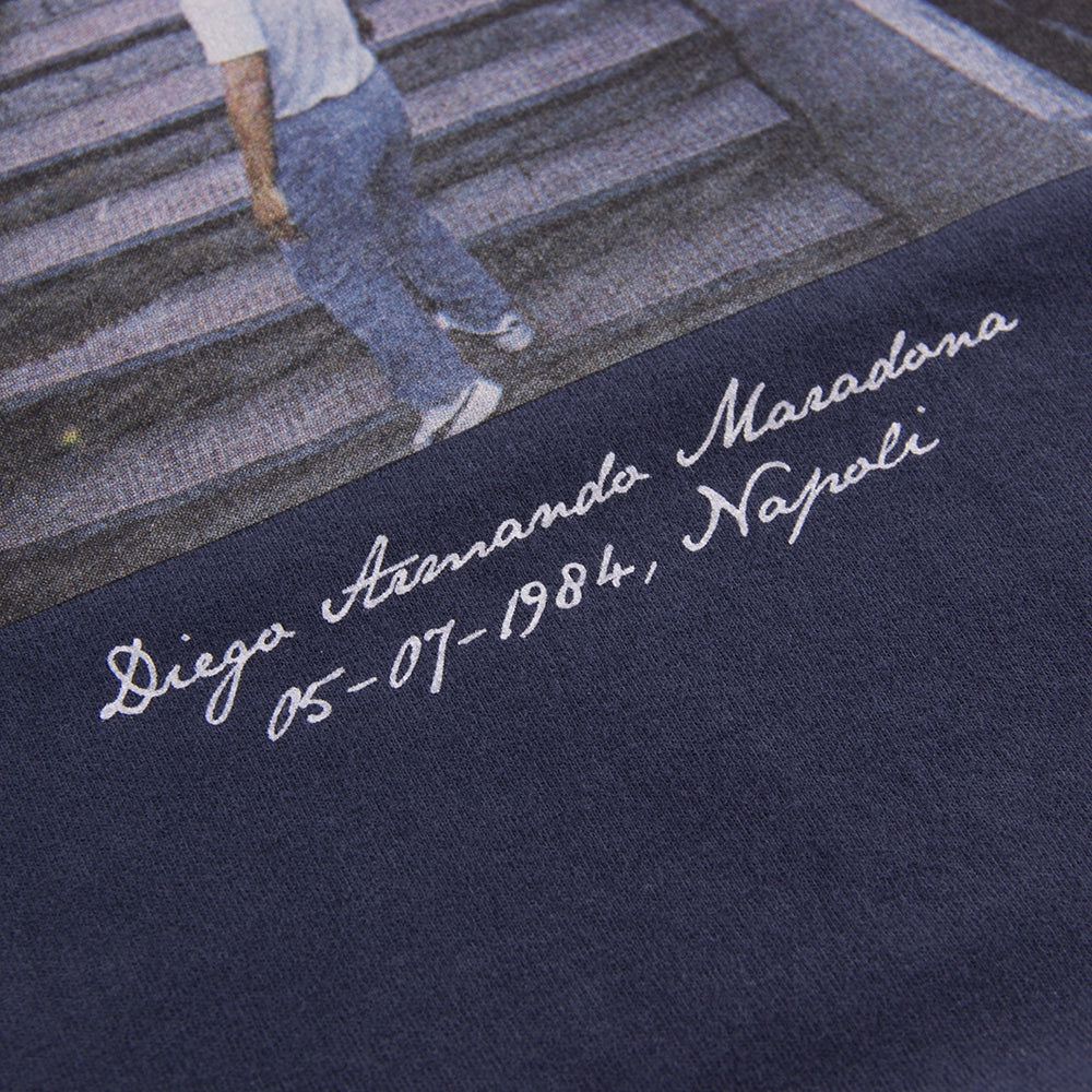 copa-classic-maradona-napoli-t-shirt-blau-herren image 4