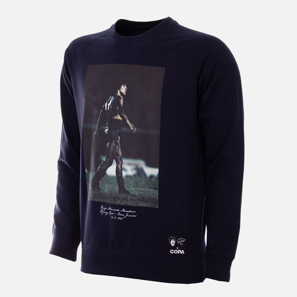 copa-classic-sweaters-maradona-muddy-pitch-pullover-marine-blau-baumwolle image 1