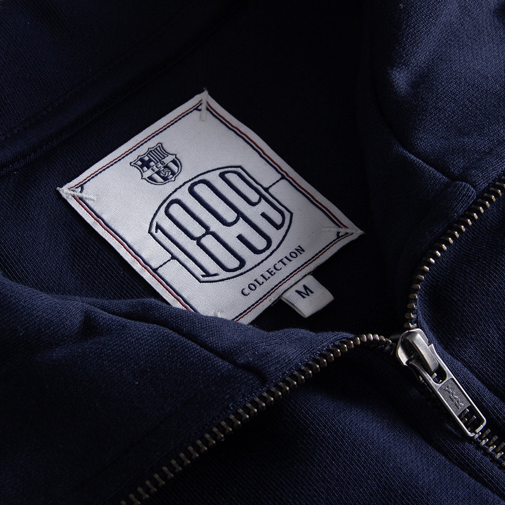 copa-classic-fc-barcelona-1899-half-zip-pullover-marineblau image 5