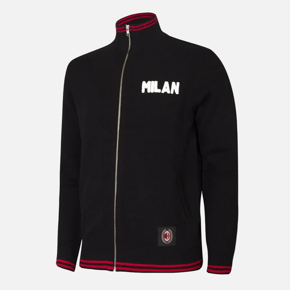 copa-classic-retro-football-jackets-ac-milan-1960er-jacke-schwarz-stickerei image 1