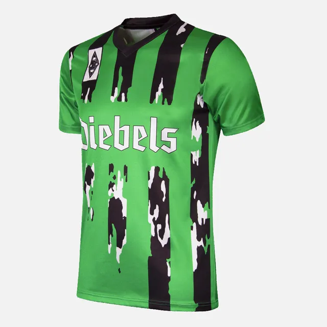 copa-classic-retro-borussia-m-nchengladbach-1994-95-trikot-gr-n-schwarz image 1