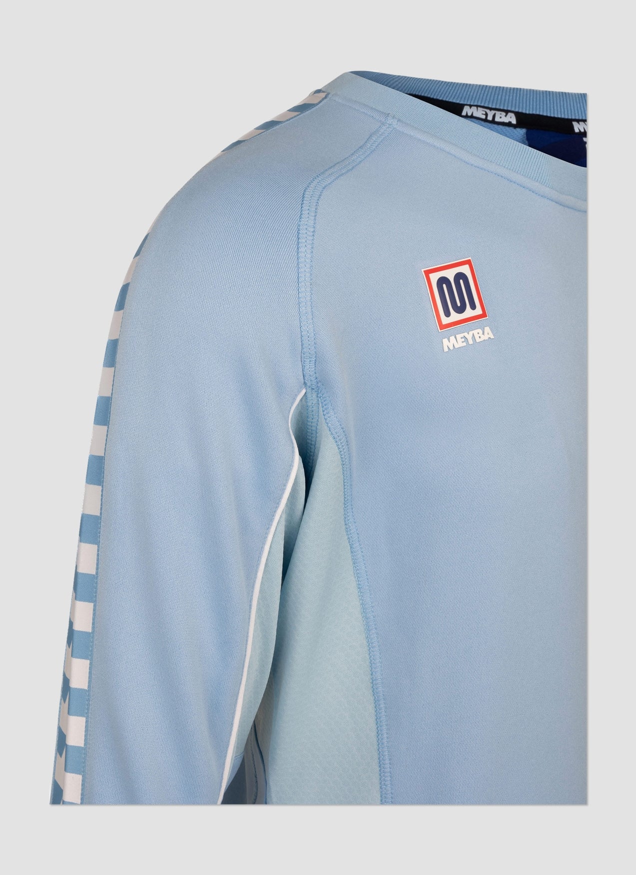 meyba-motion-crew-sweatshirt-bluebell-mit-print image 5