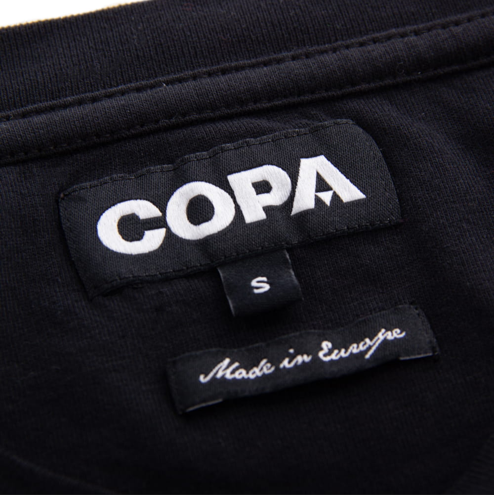 copa-classic-football-club-t-shirt-schwarz-baumwolle-herren image 7