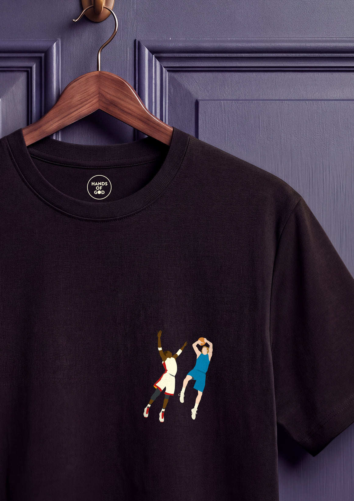 hands-of-god-flamingo-fade-away-shirt-basketball-dirk-relaxed-fit image 2