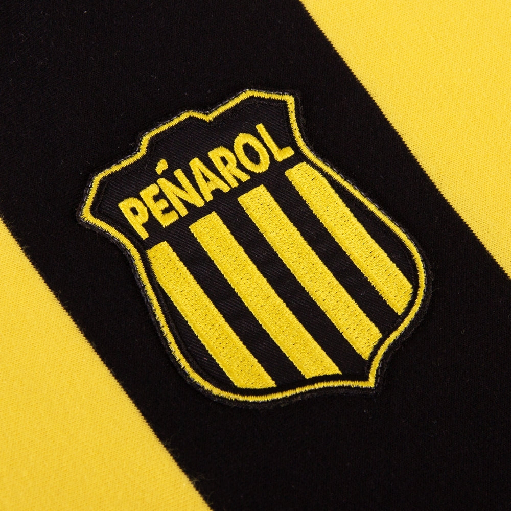 copa-retro-football-shirts-pe-arol-1987-trikot-gelb-schwarz-80er image 4