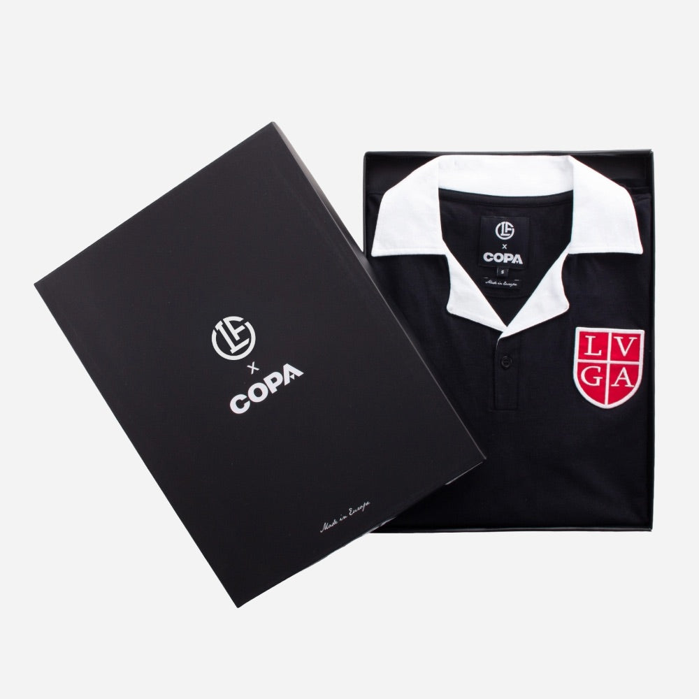 copa-fc-lugano-1951-retro-fu-balltrikot-schwarz-wei image 8