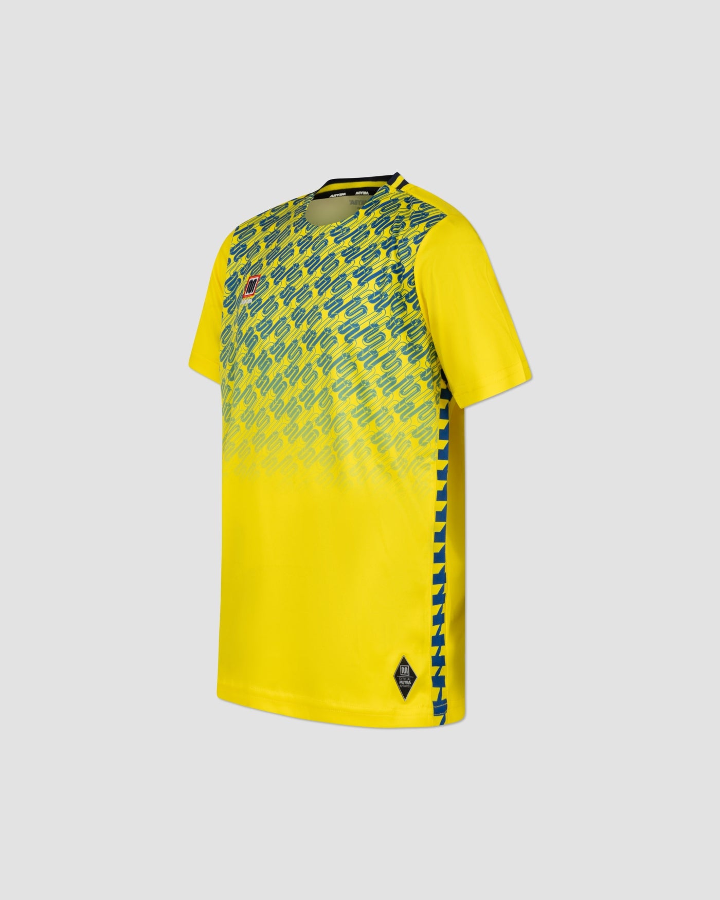 meyba-youth-alpha-grid-jersey-gelb-blau-kinder-trikot image 2