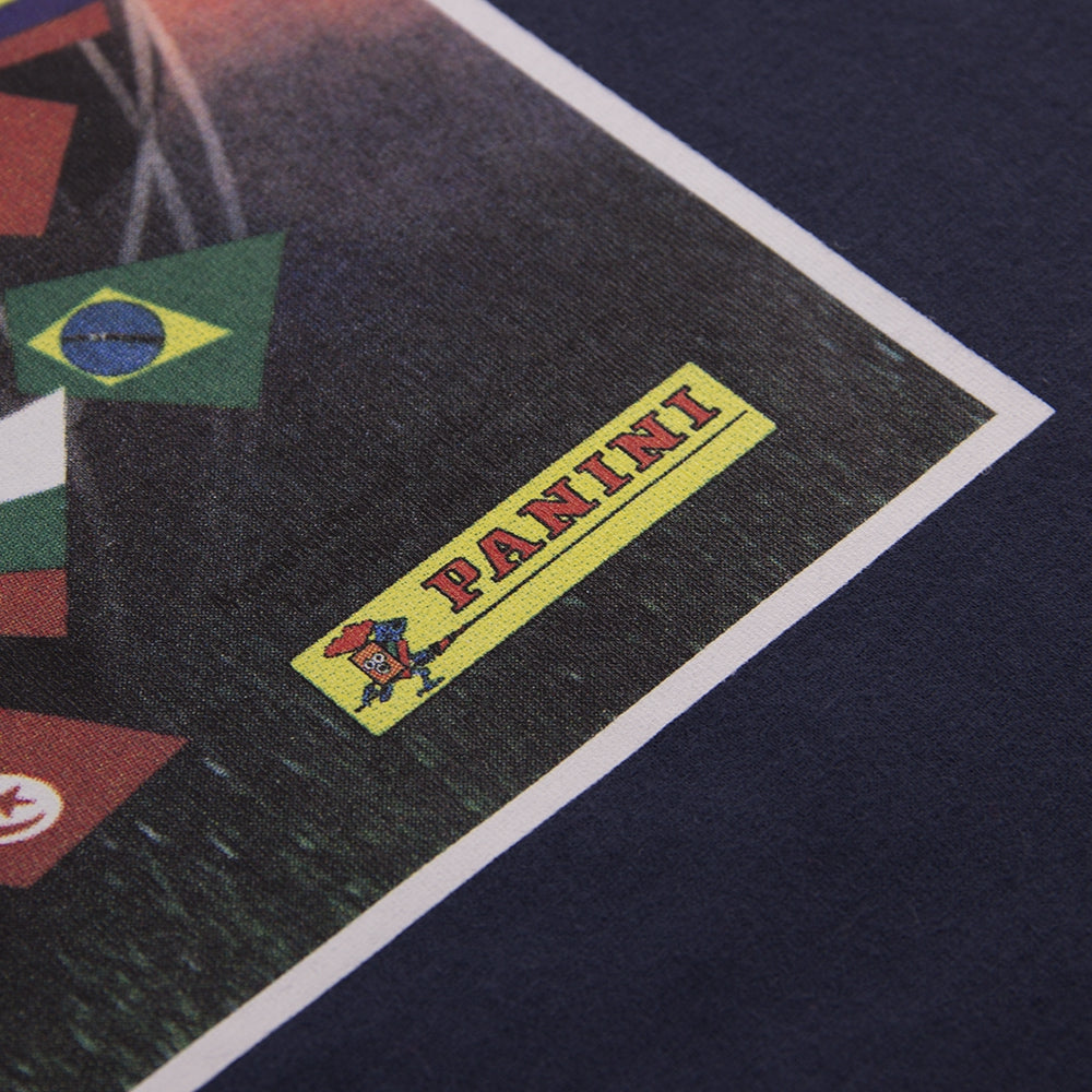 copa-panini-fifa-frankreich-1998-t-shirt-blau-baumwolle-herren image 5