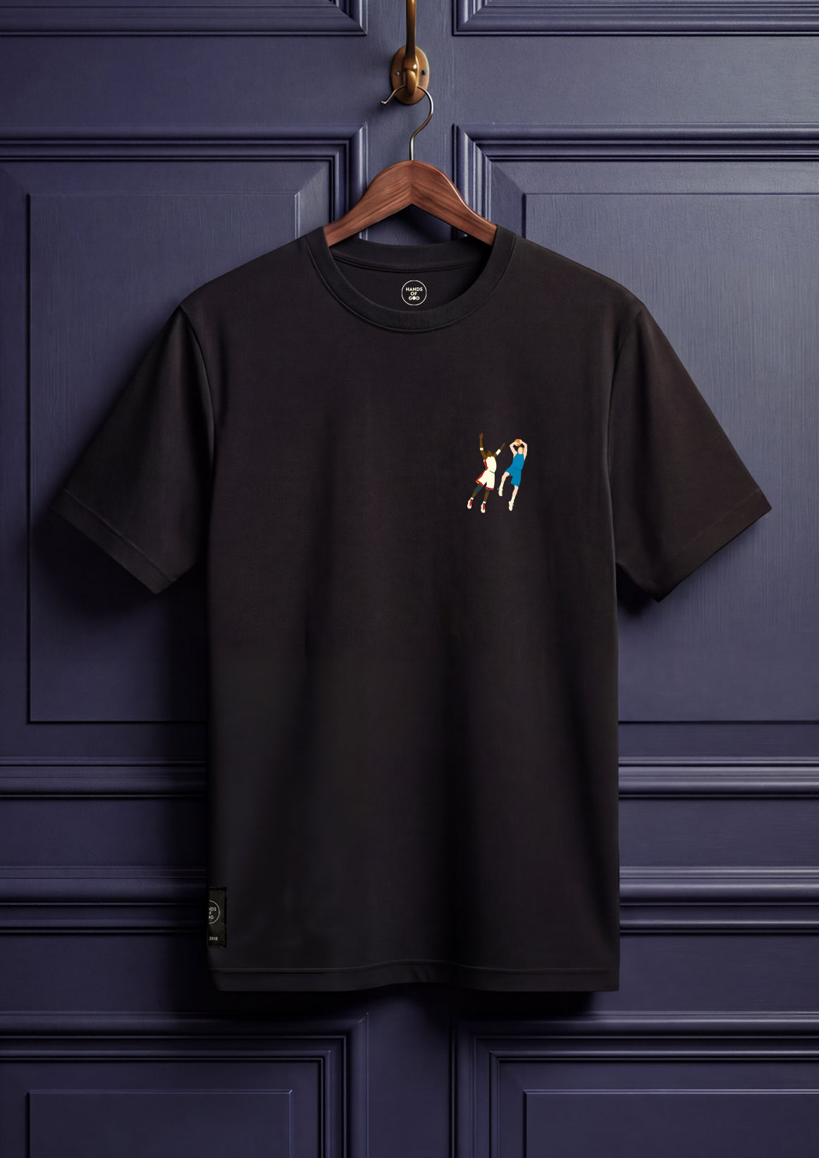 hands-of-god-flamingo-fade-away-shirt-basketball-dirk-relaxed-fit image 1