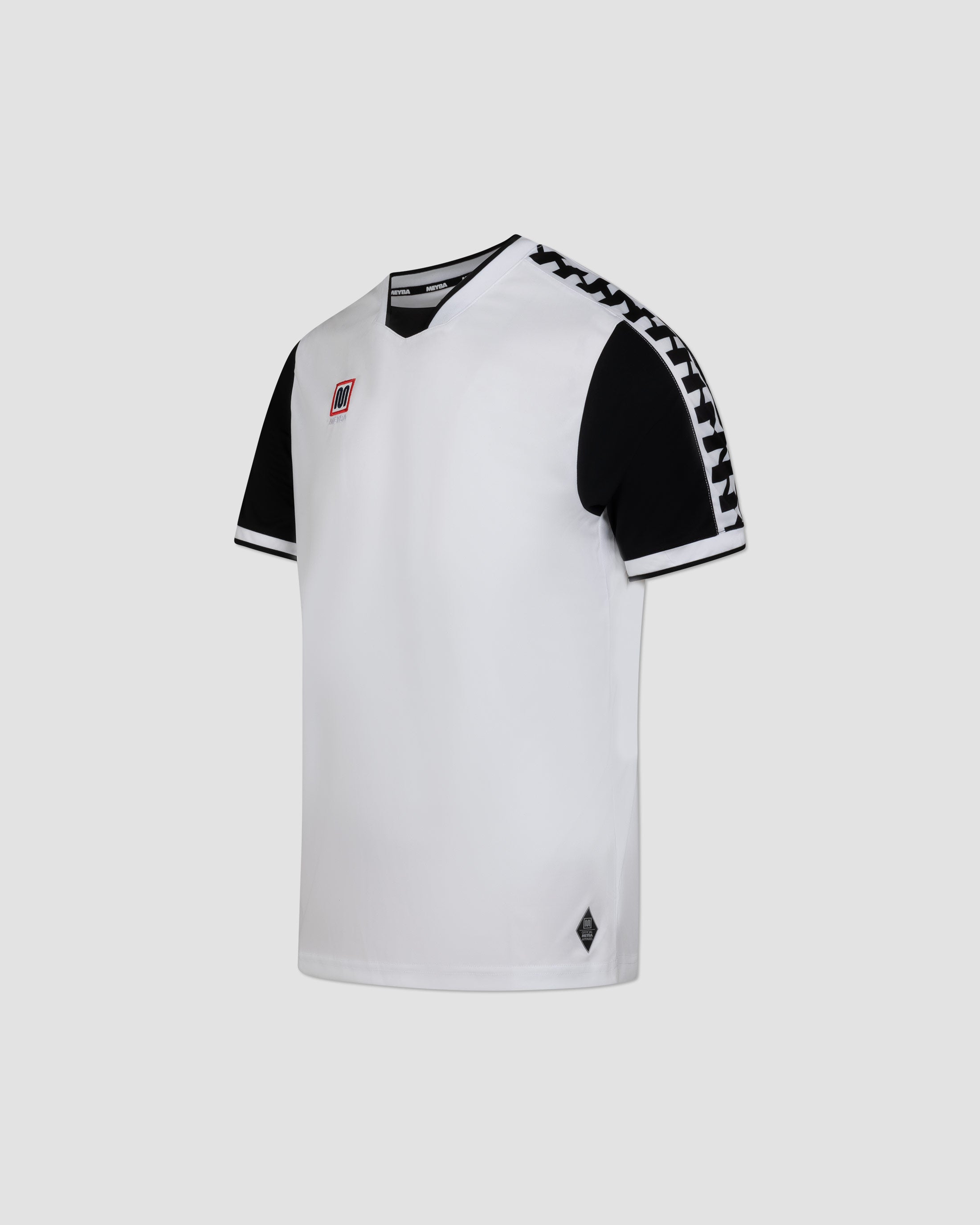 meyba-alpha-contrast-jersey-fu-balltrikot-wei-schwarz image 2