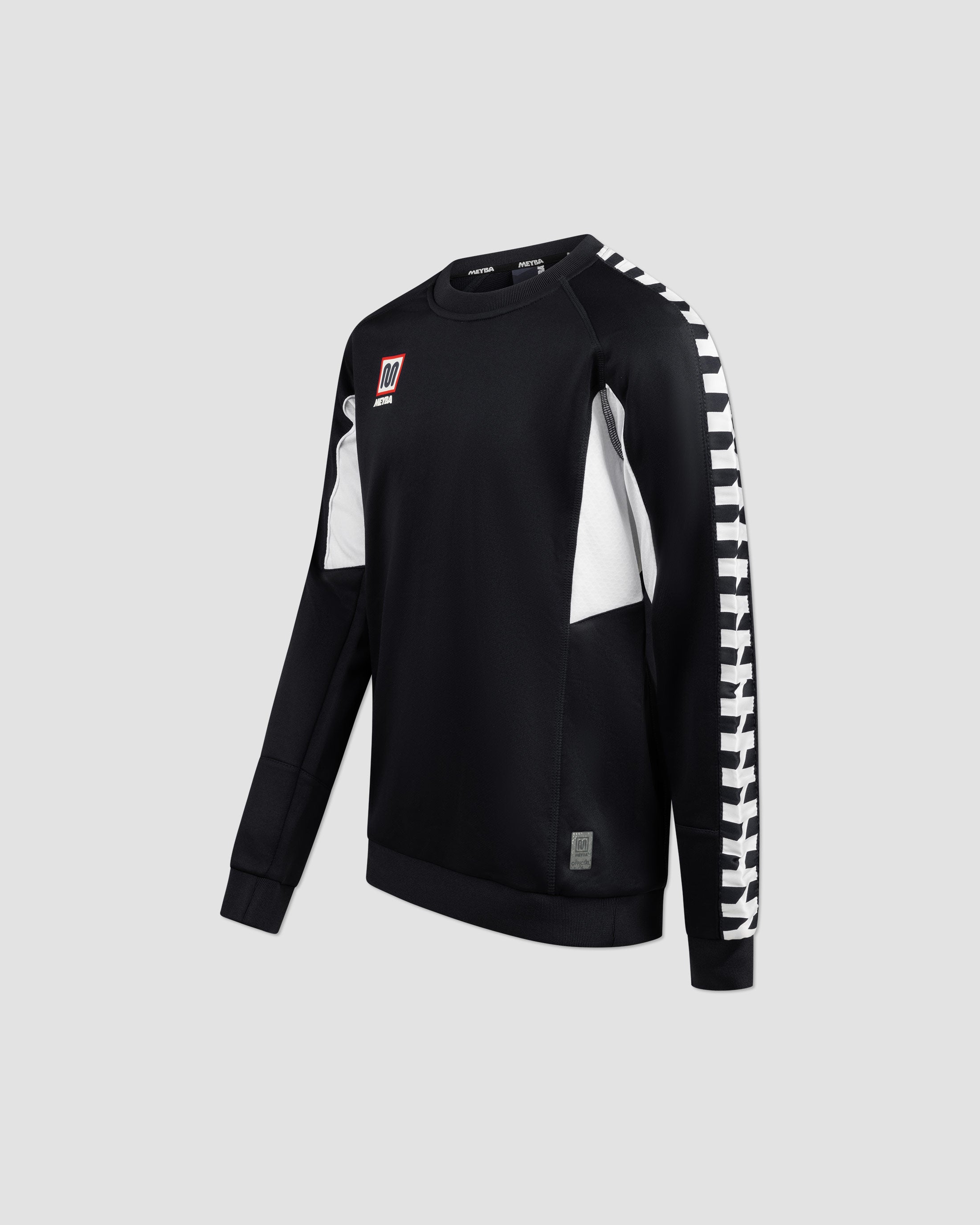 meyba-youth-motion-crew-sweat-schwarz-kinder image 2