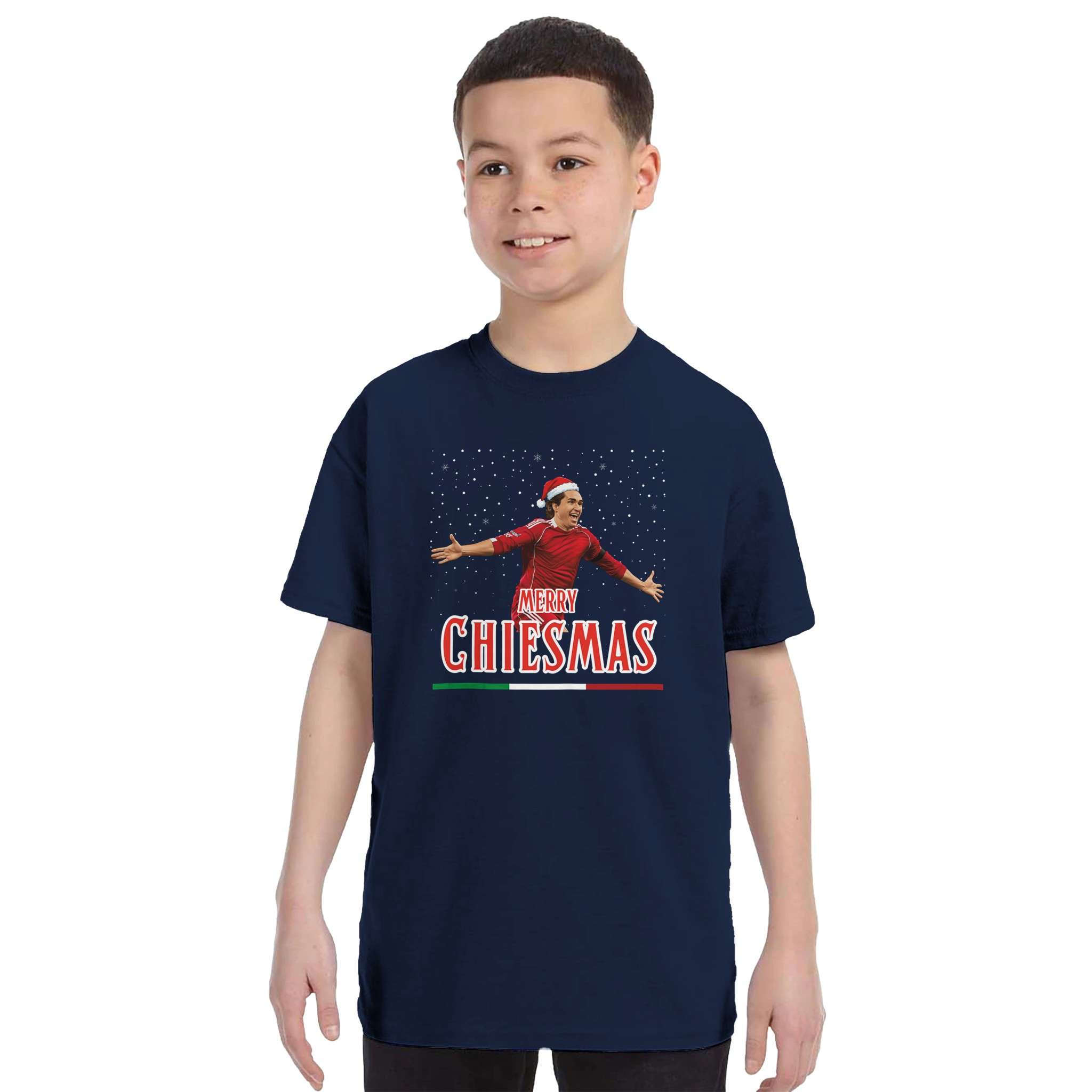 anfield-apparel-merry-chiesmas-chiesa-t-shirt-kinder-baumwolle image 2