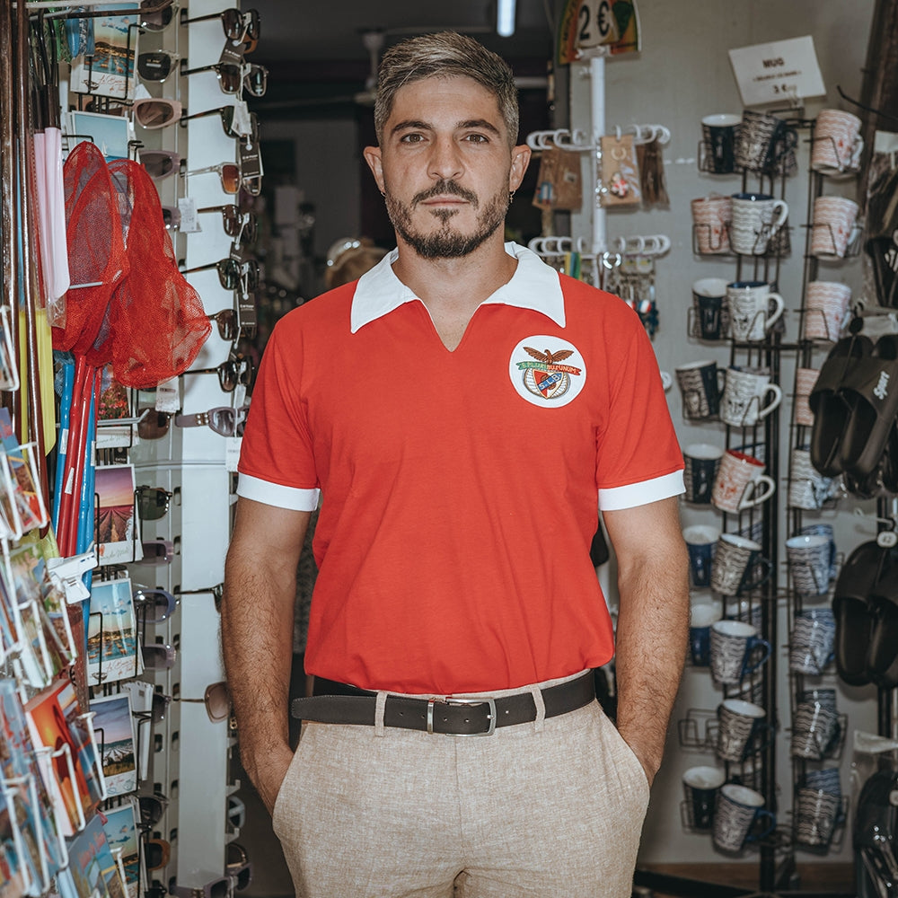 copa-classic-sl-benfica-1962-63-retro-trikot-rot-baumwolle image 2