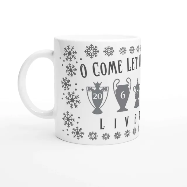 anfield-apparel-liverpool-mugs-o-come-let-us-adore-them-tasse-325ml image 1