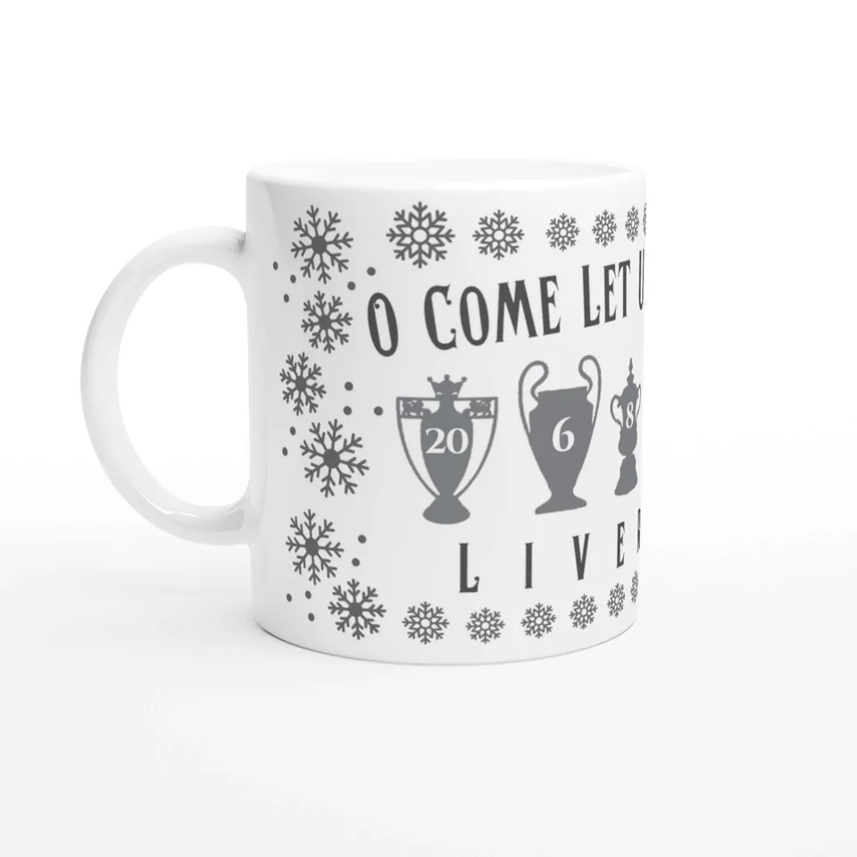 anfield-apparel-liverpool-mugs-o-come-let-us-adore-them-tasse-325ml image 1