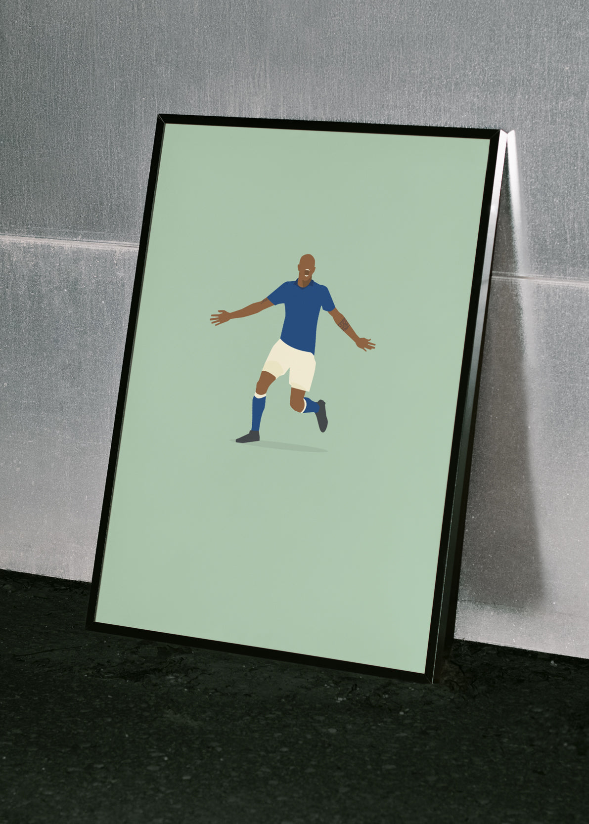 hands-of-god-prints-vier-zuuu-vier-kunstdruck-a3-schalke-derby image 2
