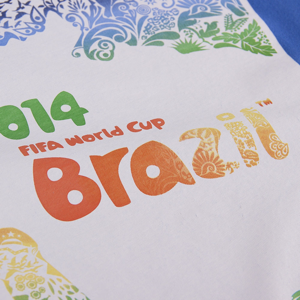 copa-classic-brasilien-2014-poster-t-shirt-blau-regular-fit image 4
