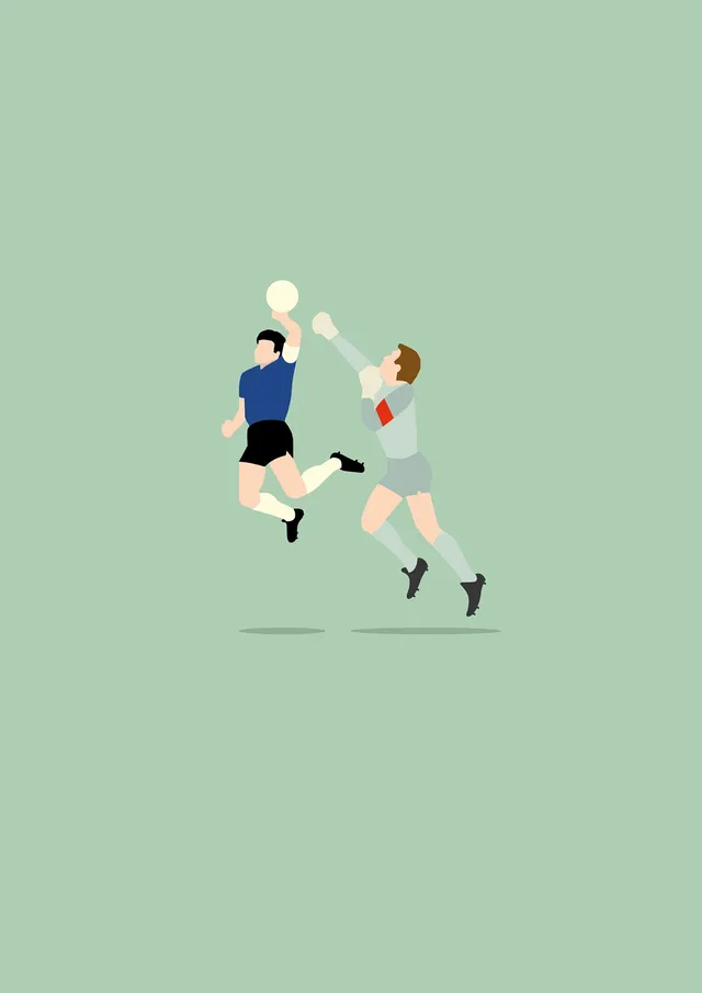 hands-of-god-holy-hand-print-maradona-1986-50x70-limitiert image 1