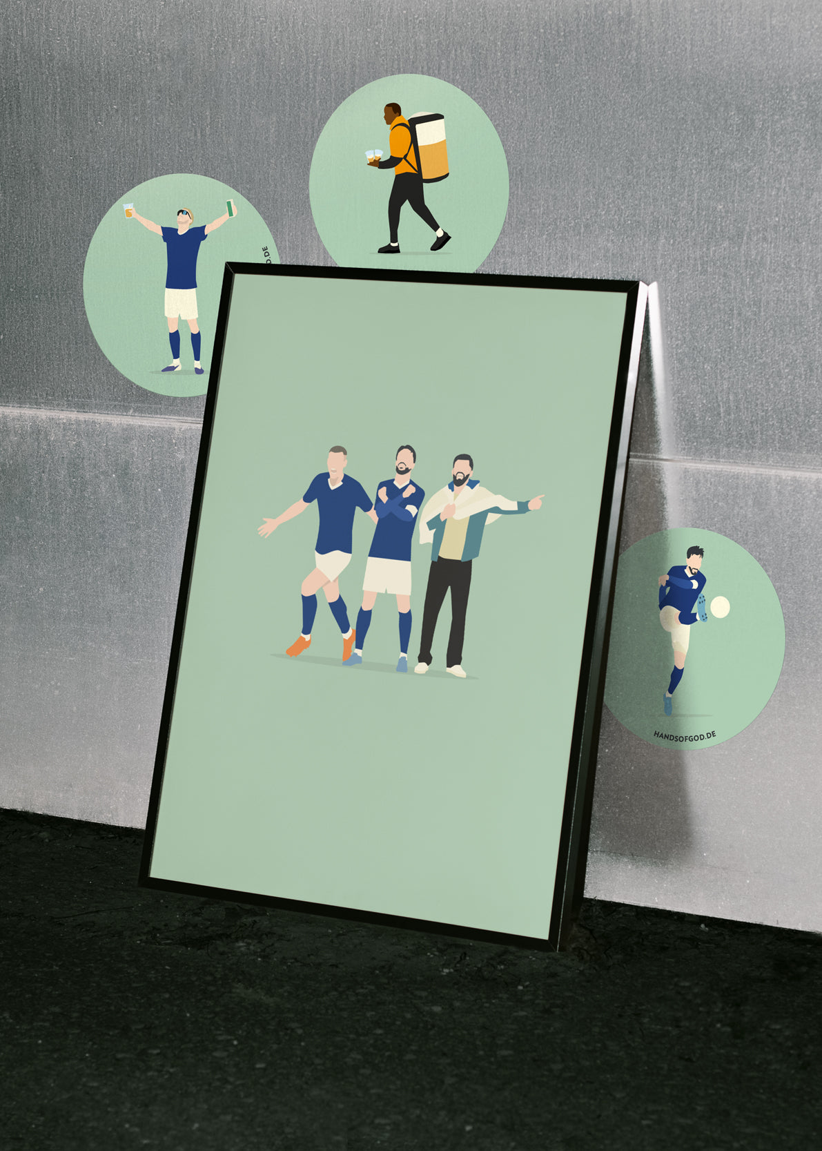 hands-of-god-idemo-print-schalke-04-poster-a3-aufstieg image 1