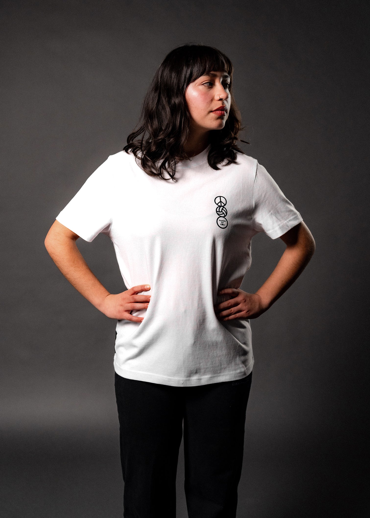 hands-of-god-forever-shirt-fussball-weiss-oversize-rueckenprint image 7