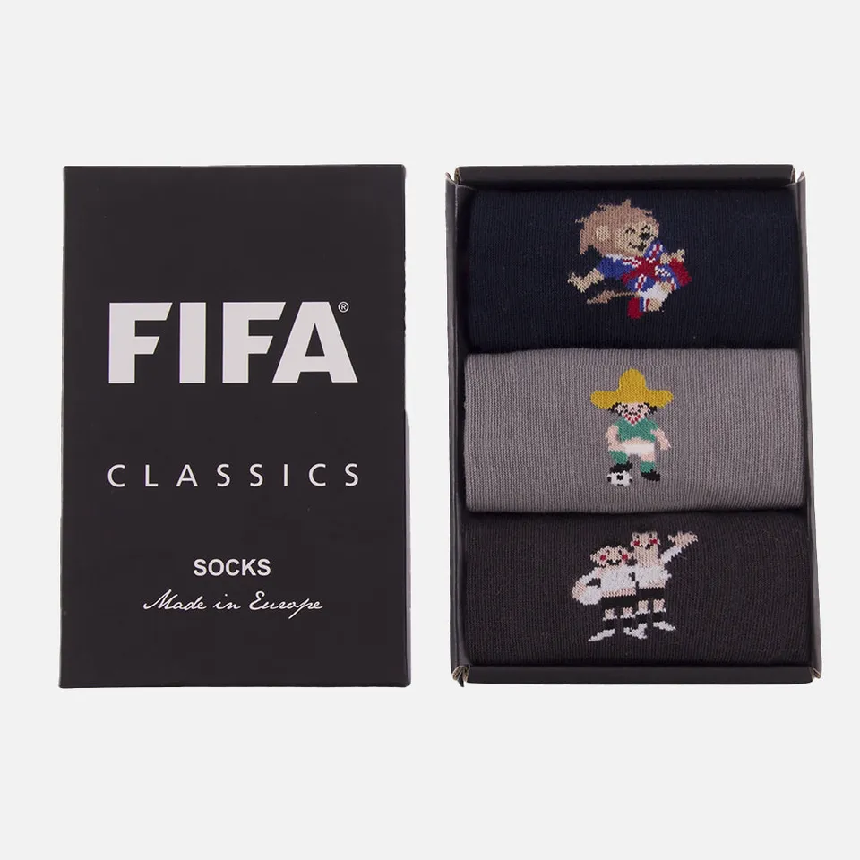 copa-classic-1966-1974-weltmeister-socken-box-set-schwarz image 1