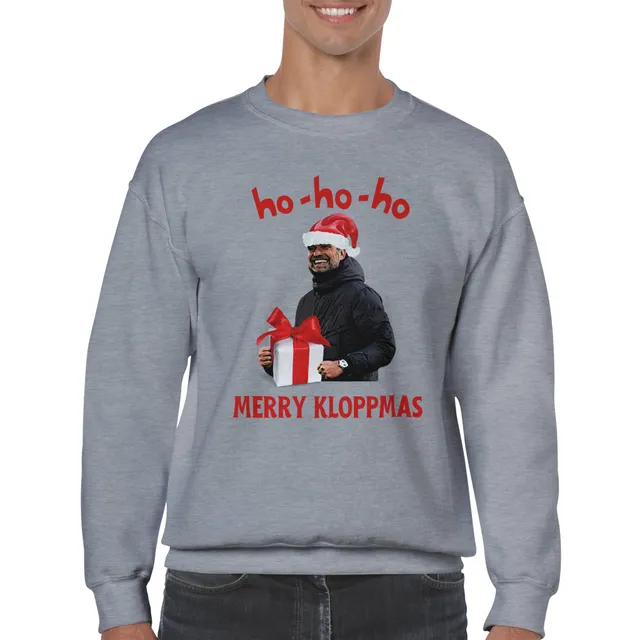anfield-apparel-merry-kloppmas-weihnachtspullover-klopp-unisex image 1