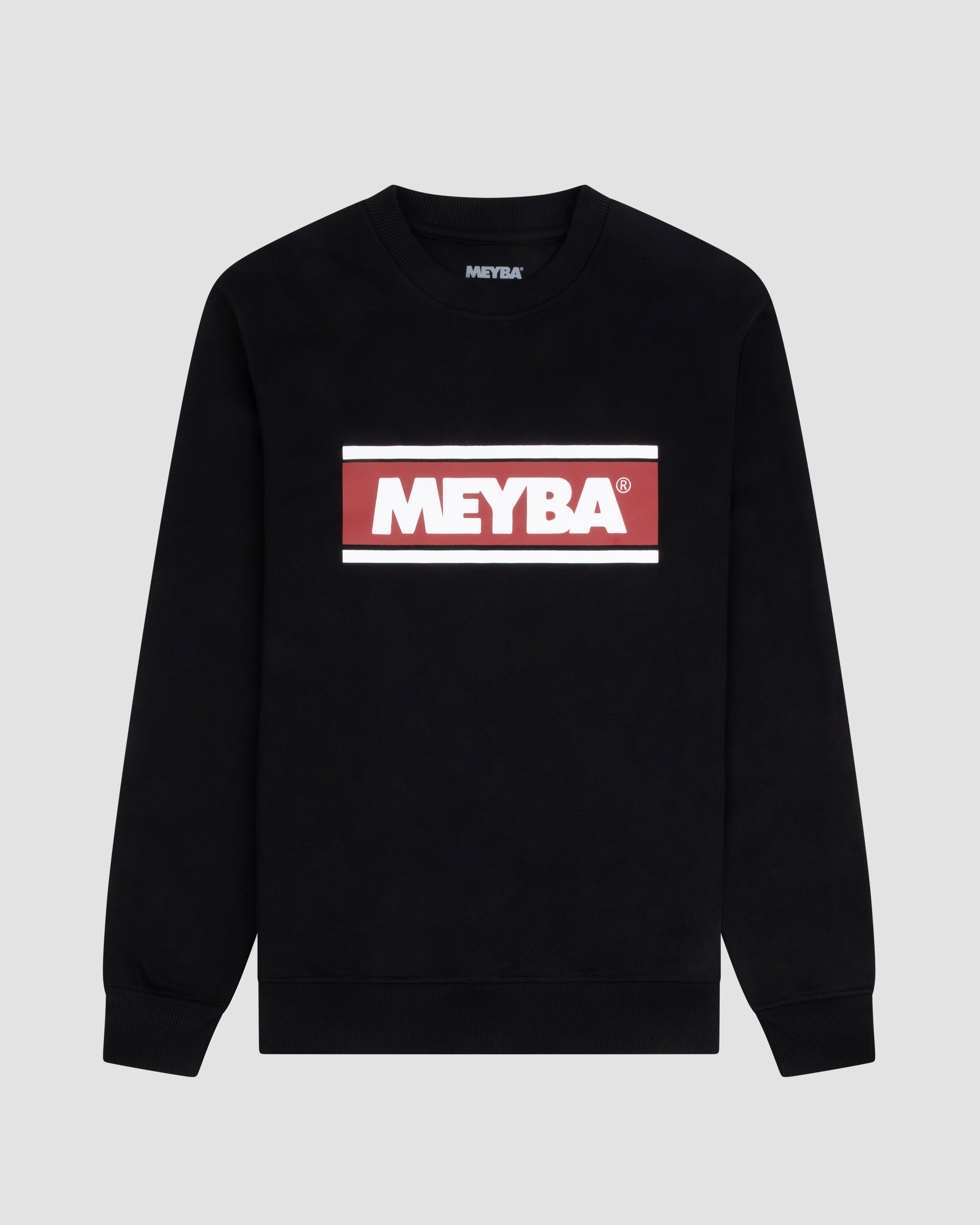 meyba-casa-crew-sweat-sweatshirt-schwarz-aus-baumwolle image 1