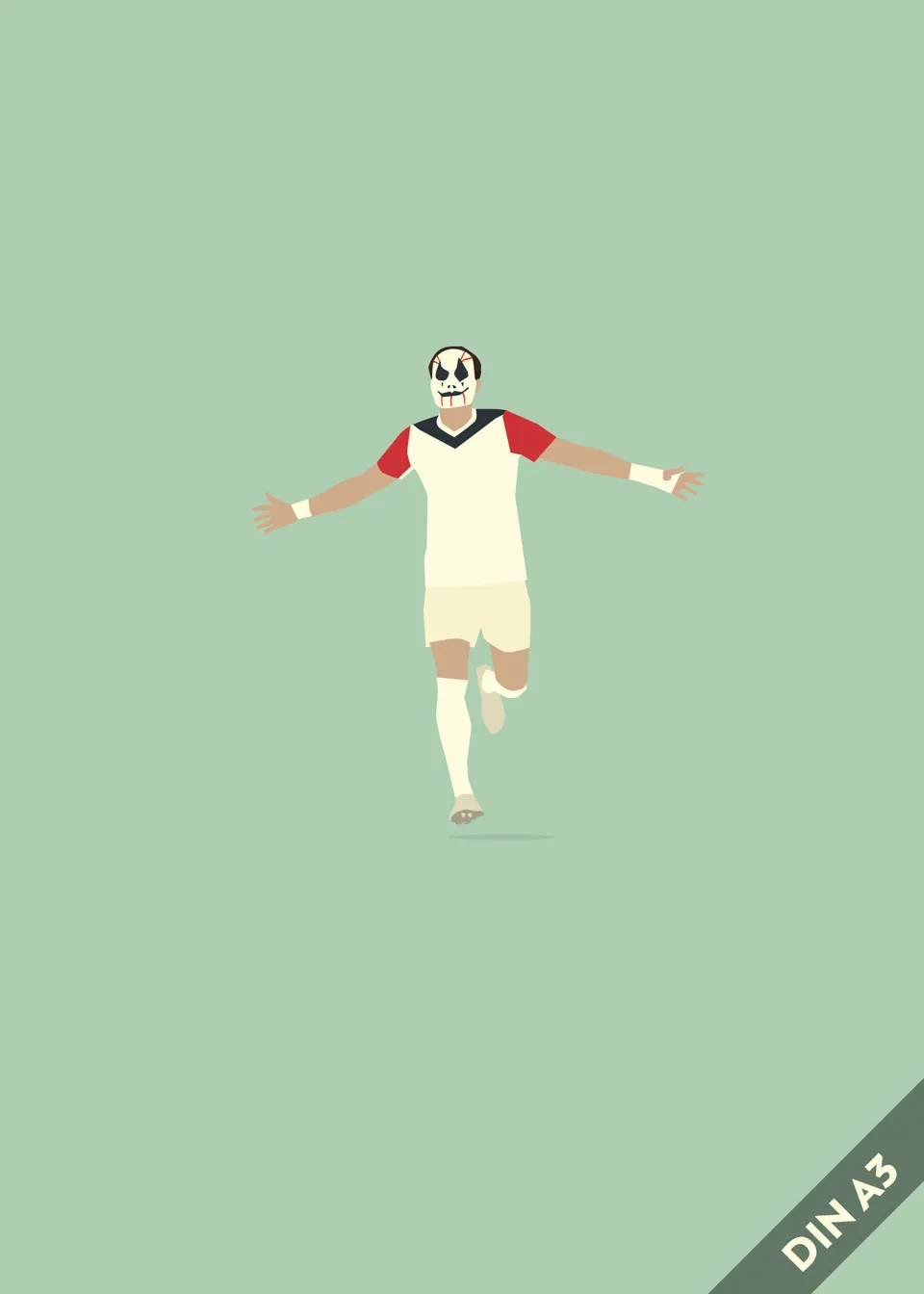 hands-of-god-prints-horrorshow-print-a3-eintracht-frankfurt image 1