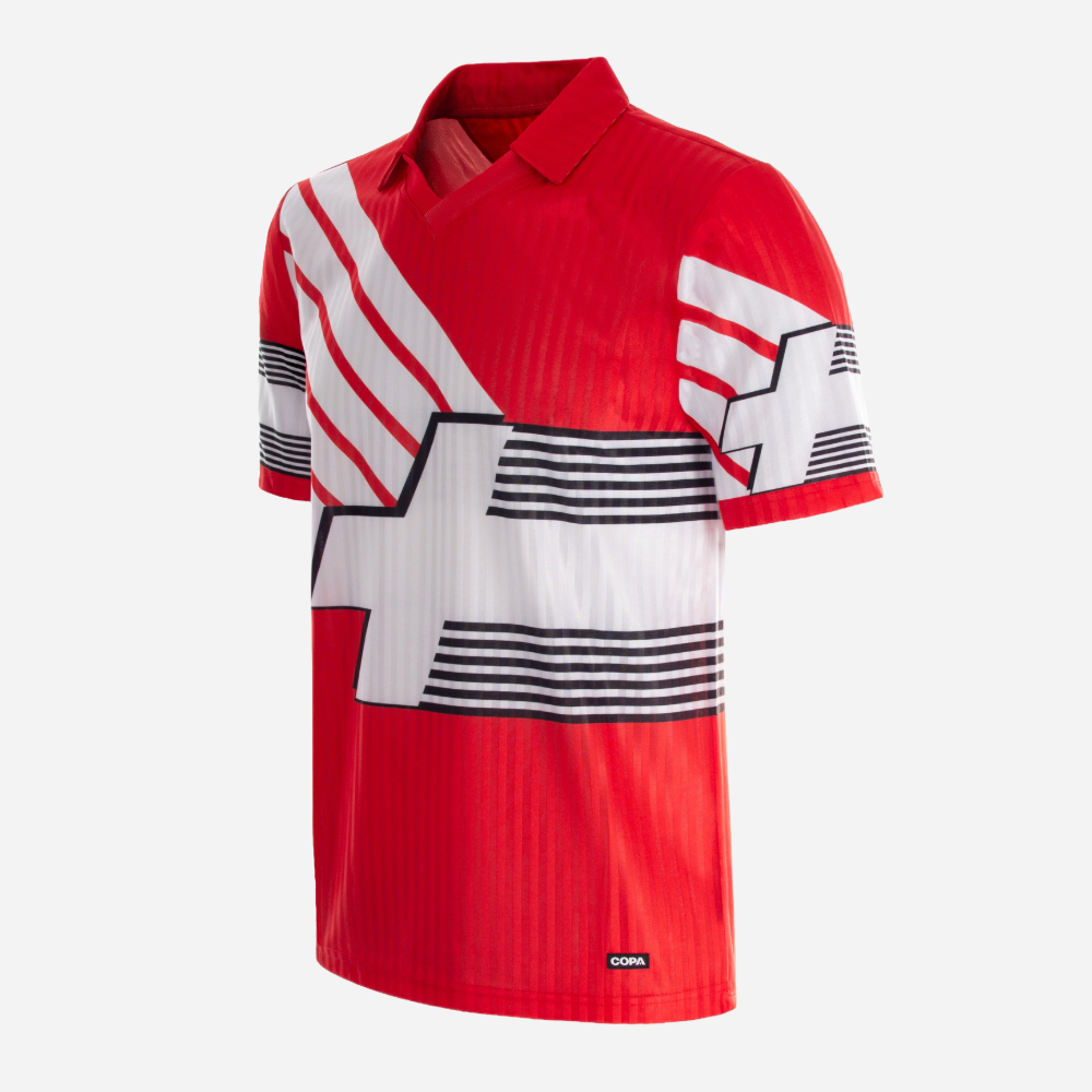 copa-retro-football-shirts-schweiz-1990-92-trikot-rot-herren image 1