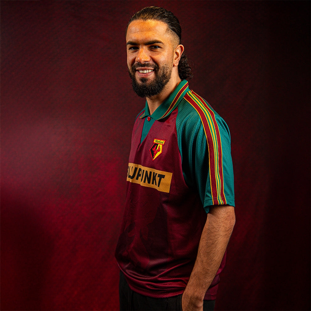 copa-classic-retro-watford-fc-1995-96-ausw-rts-trikot-burgund image 2