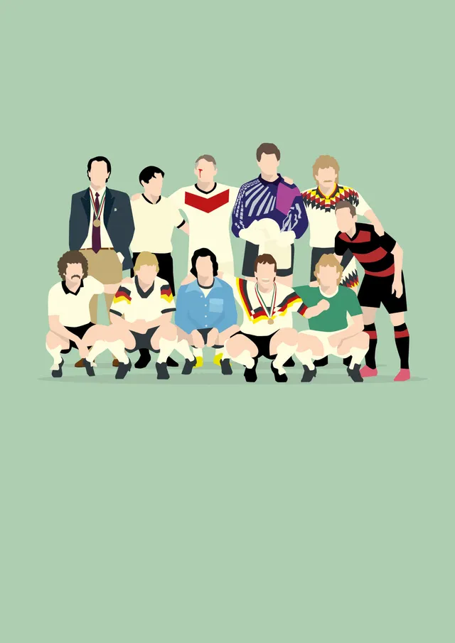 hands-of-god-germany-allstars-print-fussball-poster-a3 image 1