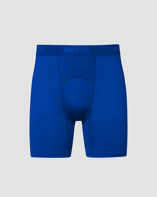 meyba-shorts-base-layer-blau-stretch-trainingsshorts image 1
