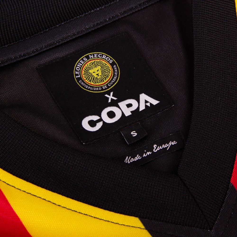 copa-classic-leones-negros-1992-93-retro-fu-balltrikot-rot-gelb image 5