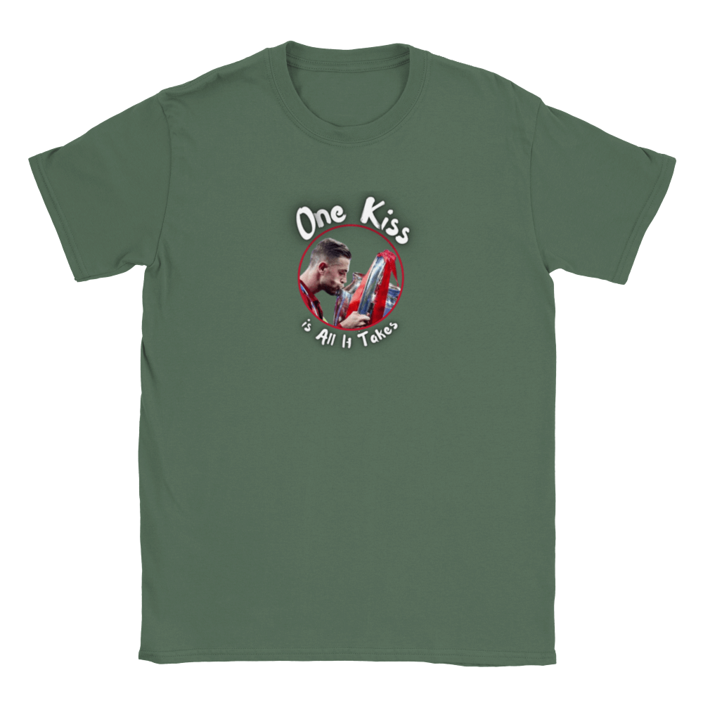 anfield-apparel-one-kiss-henderson-t-shirt-unisex-schwarz image 5