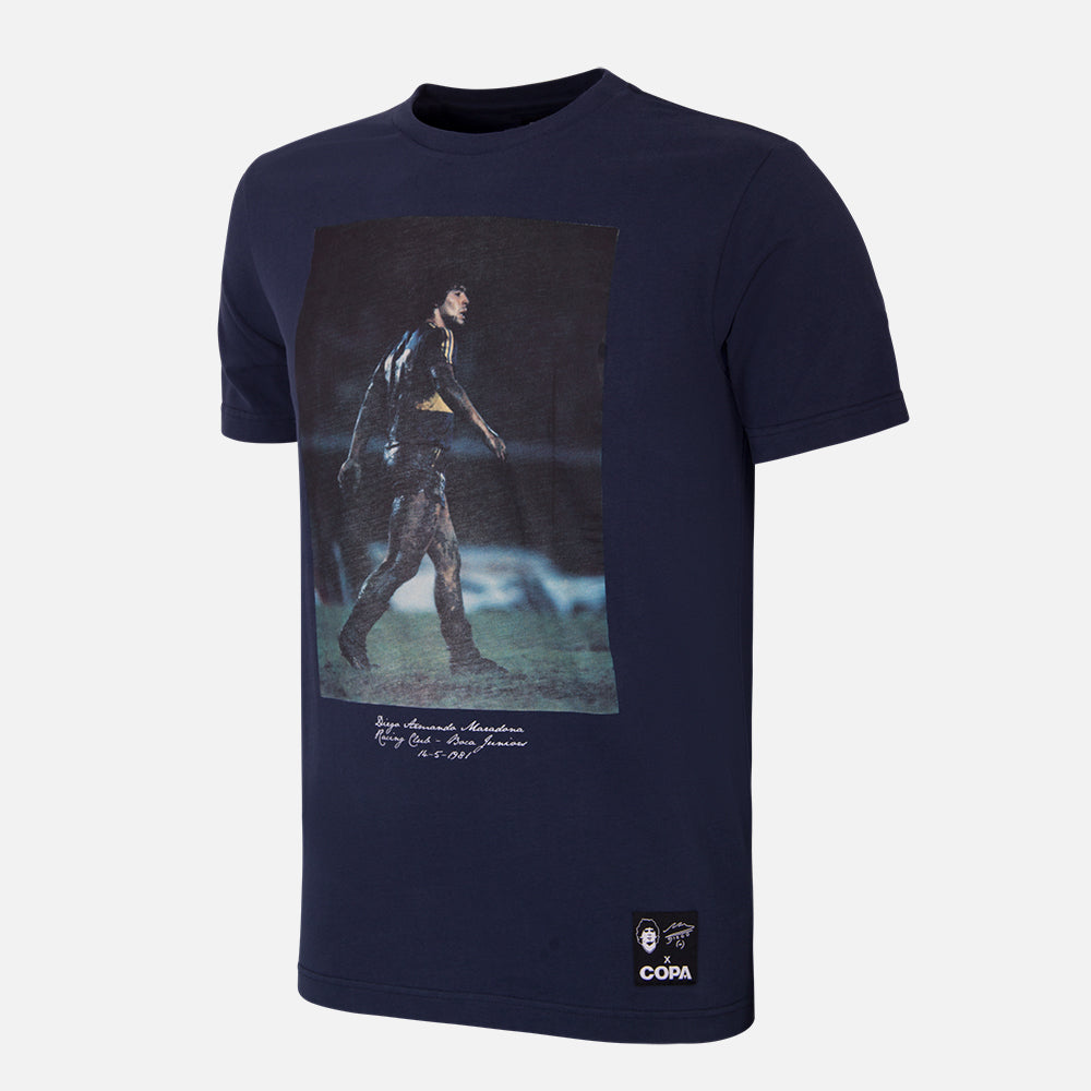 copa-maradona-x-copa-muddy-pitch-t-shirt-marine-blau-regular-fit image 1