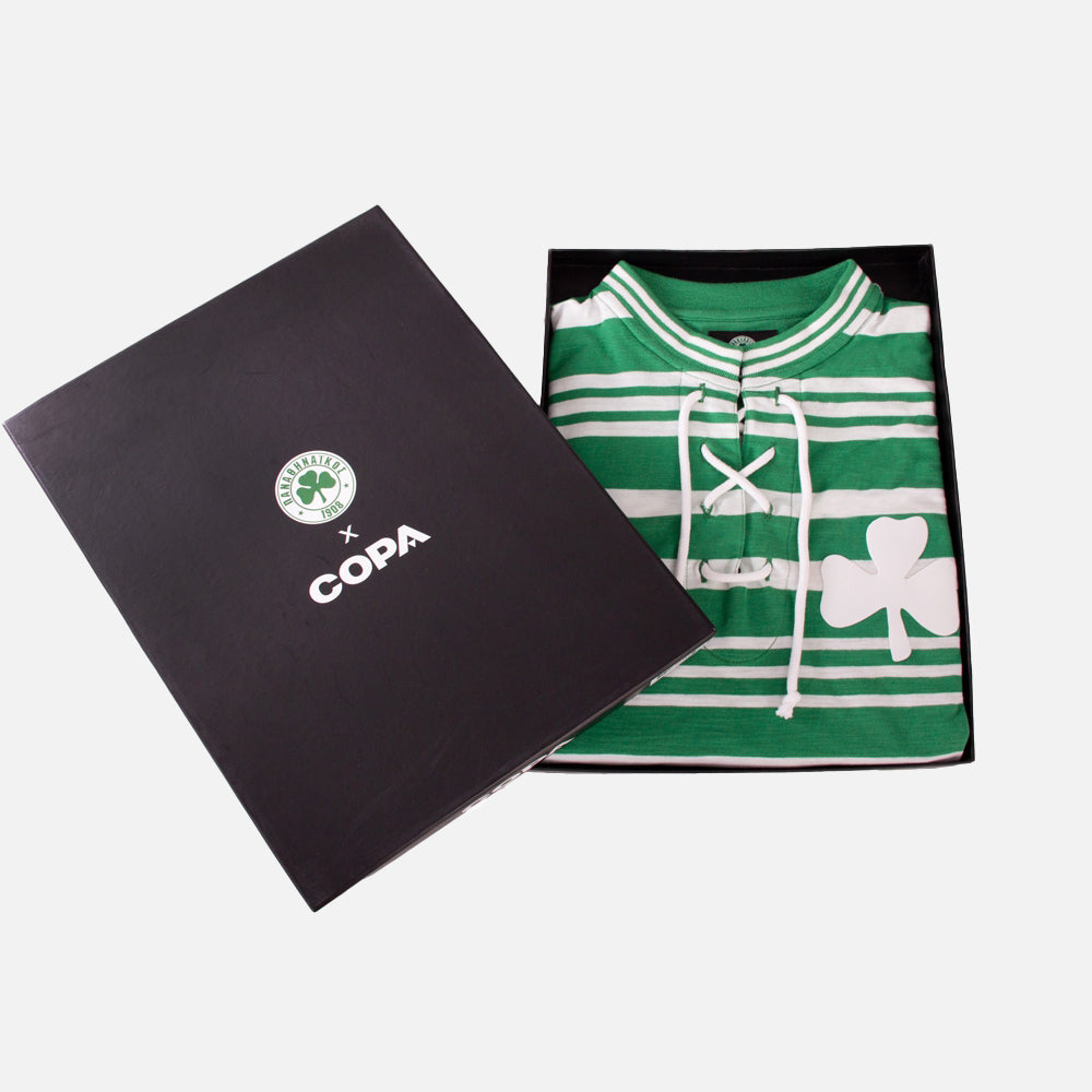 copa-classic-panathinaikos-1934-fu-balltrikot-gr-n-baumwolle image 6