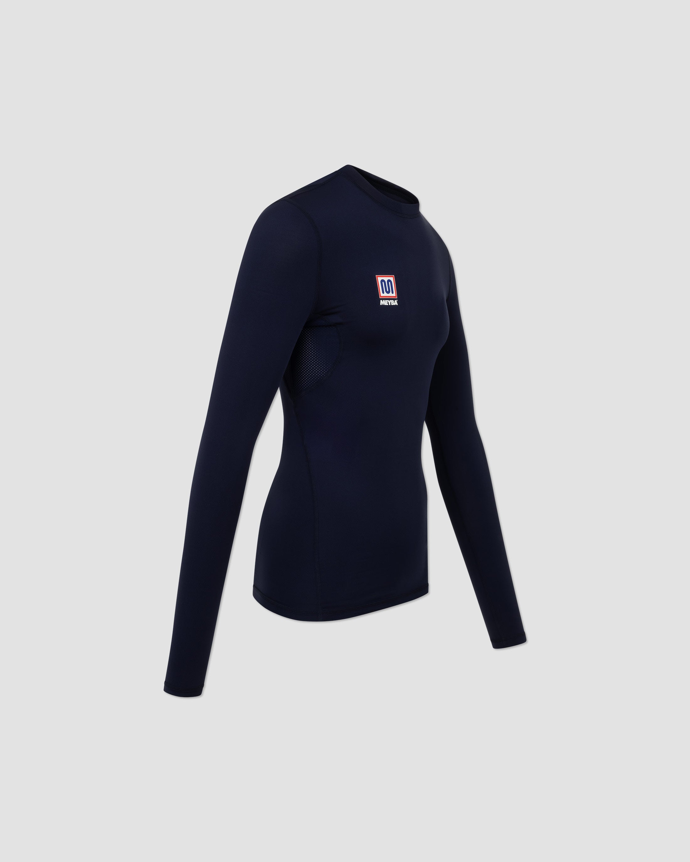 meyba-long-sleeve-base-layer-langarmshirt-navy-kompression image 3