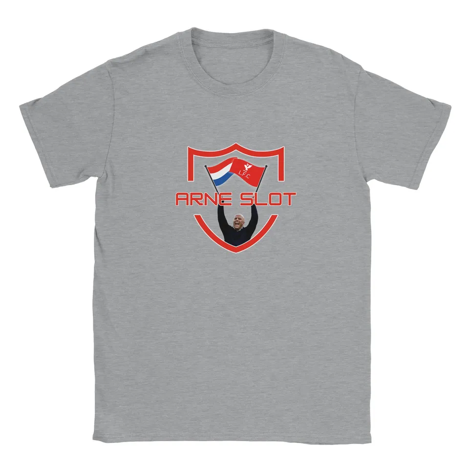 anfield-apparel-arne-slot-liverpool-t-shirt-unisex-baumwolle image 1