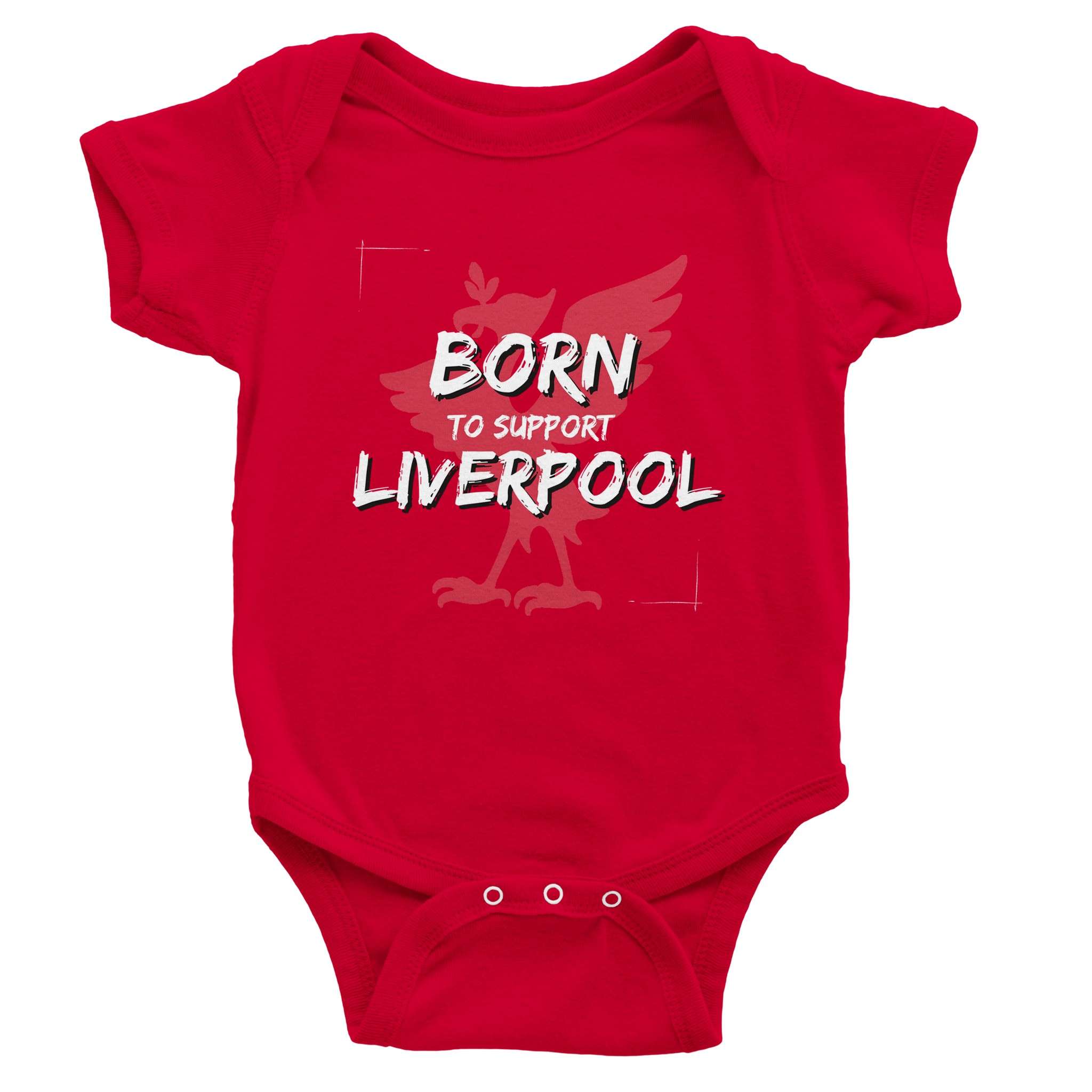 anfield-apparel-born-to-support-liverpool-body-baby-baumwolle image 2