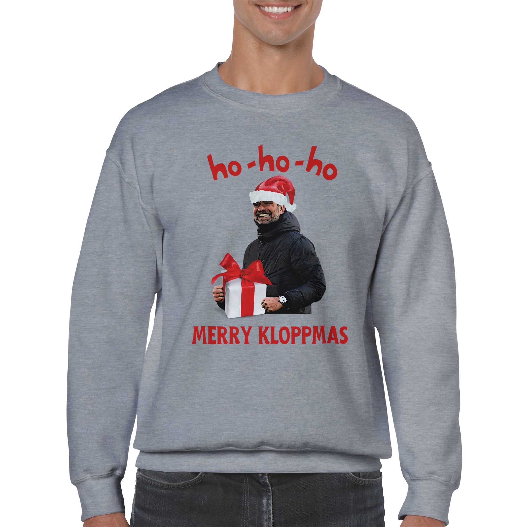 anfield-apparel-merry-kloppmas-weihnachtspullover-klopp-unisex image 1
