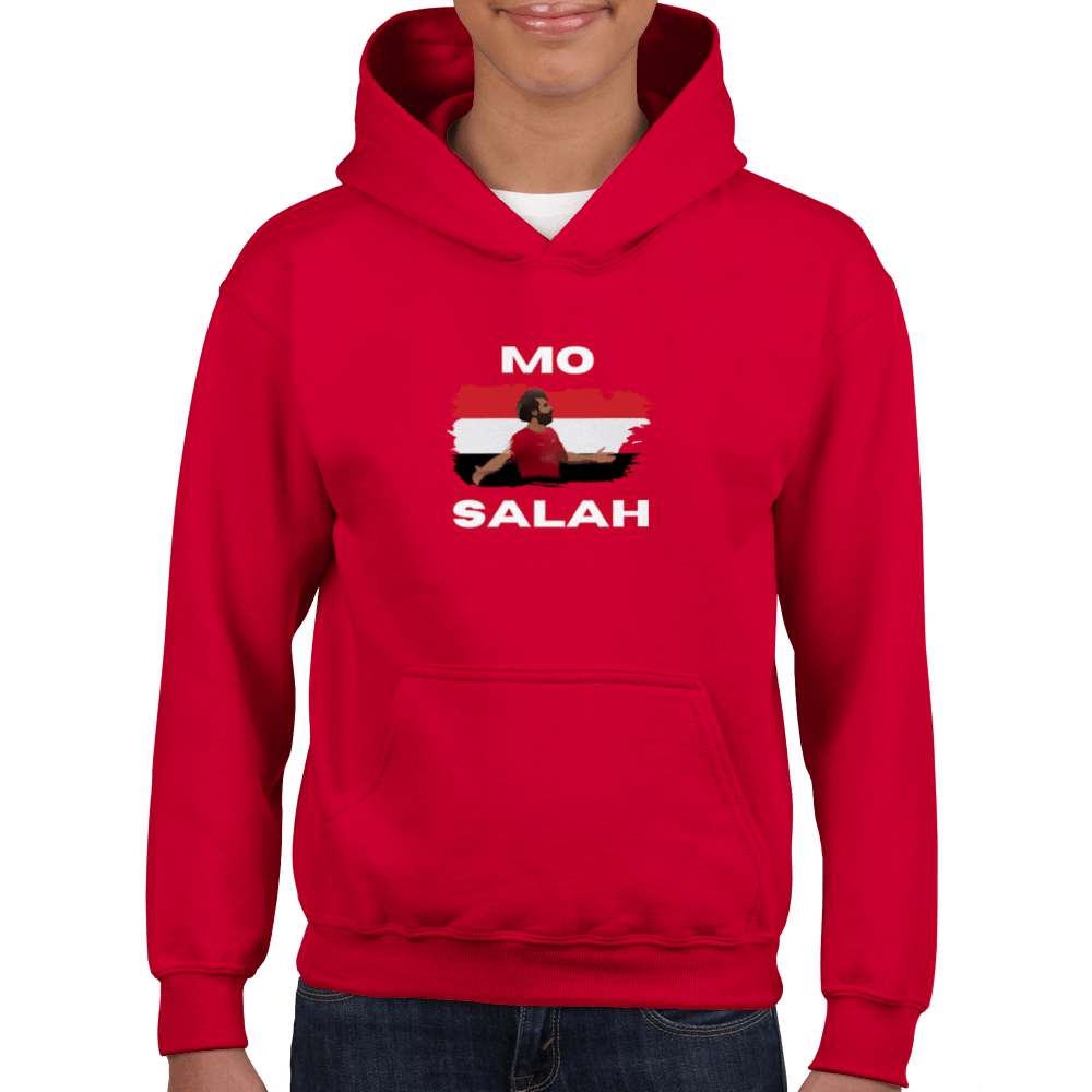 anfield-apparel-mo-salah-kinder-hoodie-mit-kapuze image 5