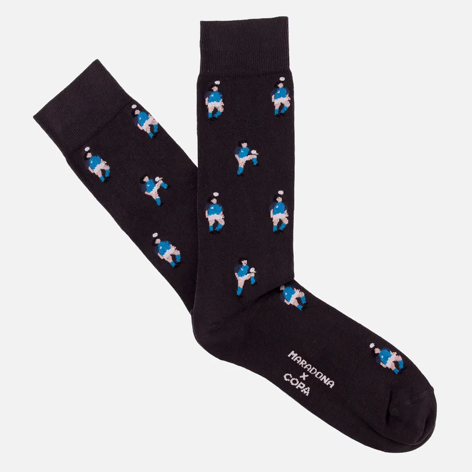 copa-classic-socks-maradona-live-is-life-socken-grau-40-46 image 1