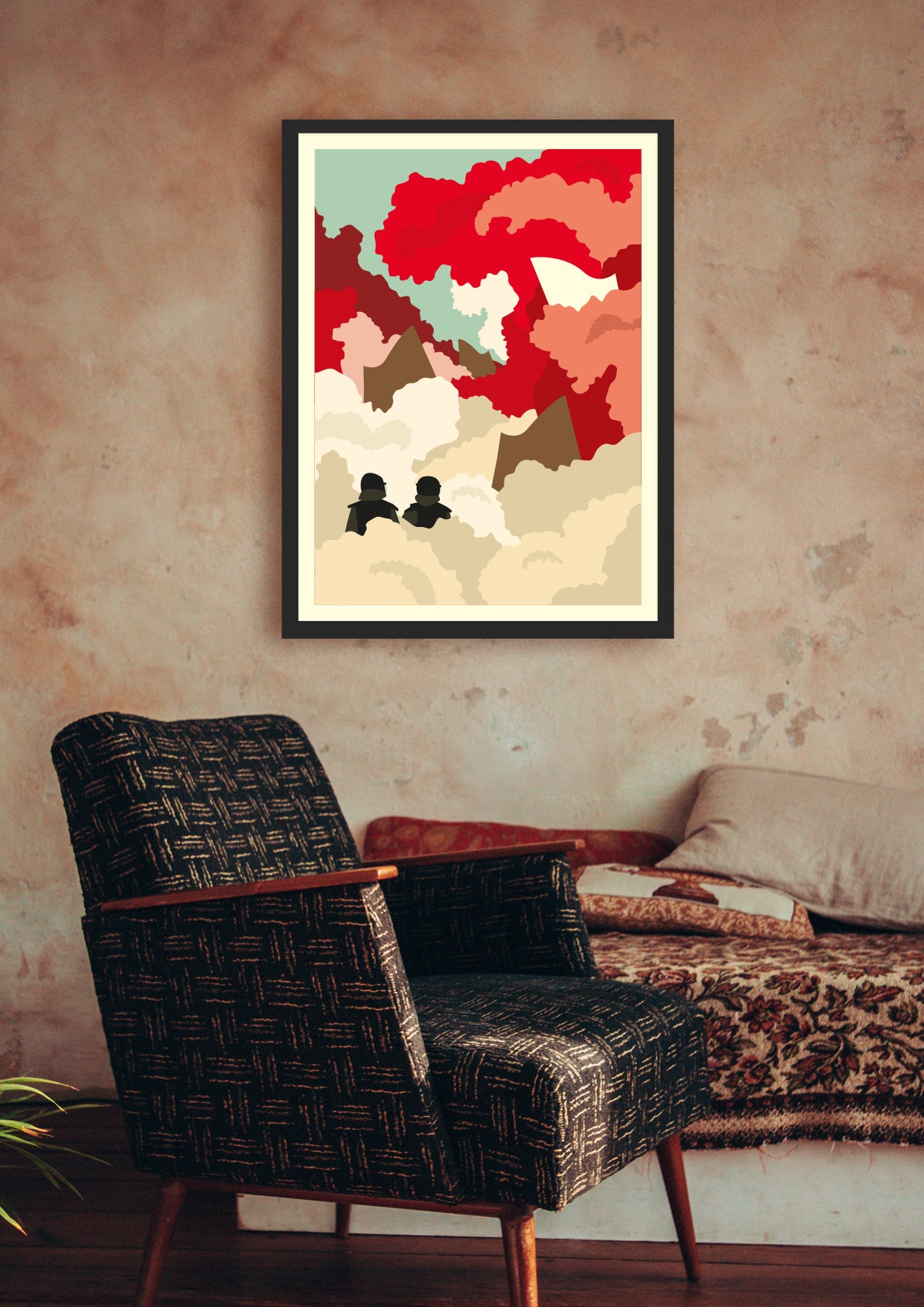 hands-of-god-prints-stands-kunstdruck-braun-a3-st-pauli image 2