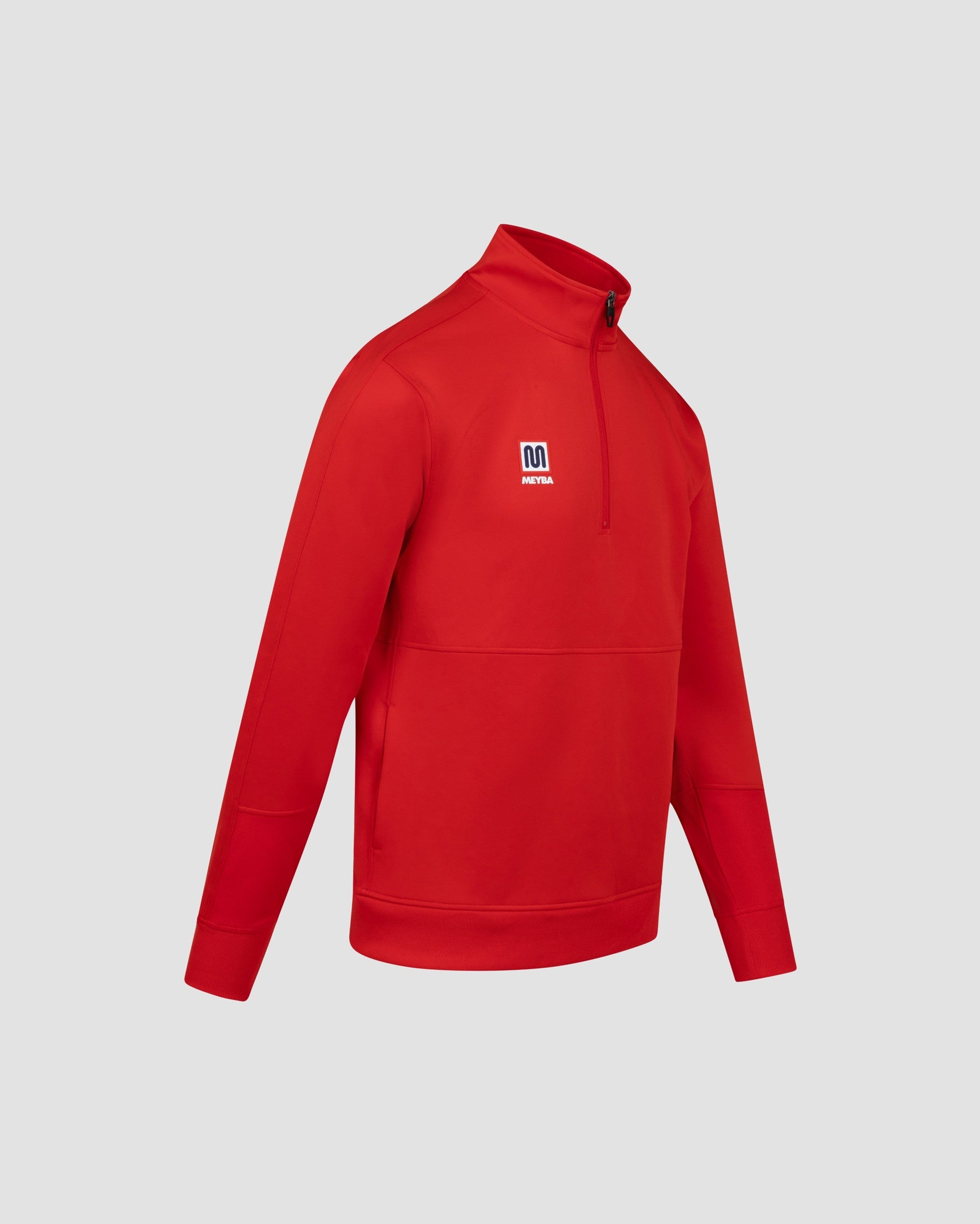 meyba-youth-apg-half-zip-sweat-kinderpullover-rot image 2