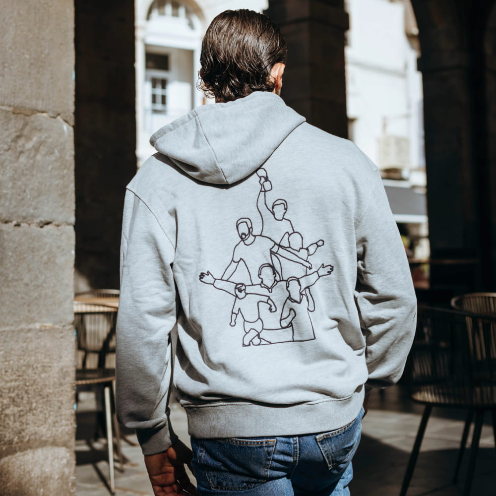 copa-classic-england-legends-hoodie-grau-kapuzenpullover image 2