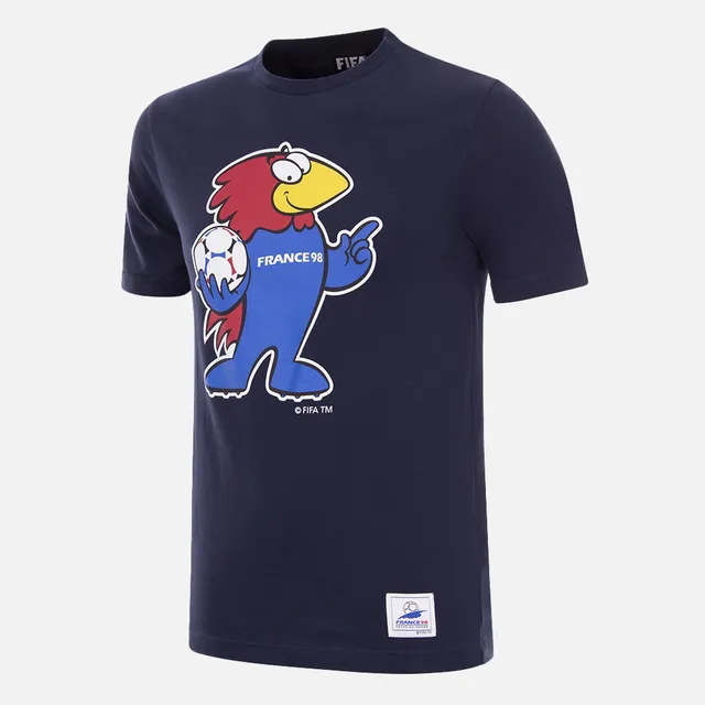 copa-t-shirts-frankreich-1998-footix-shirt-blau-wm image 1