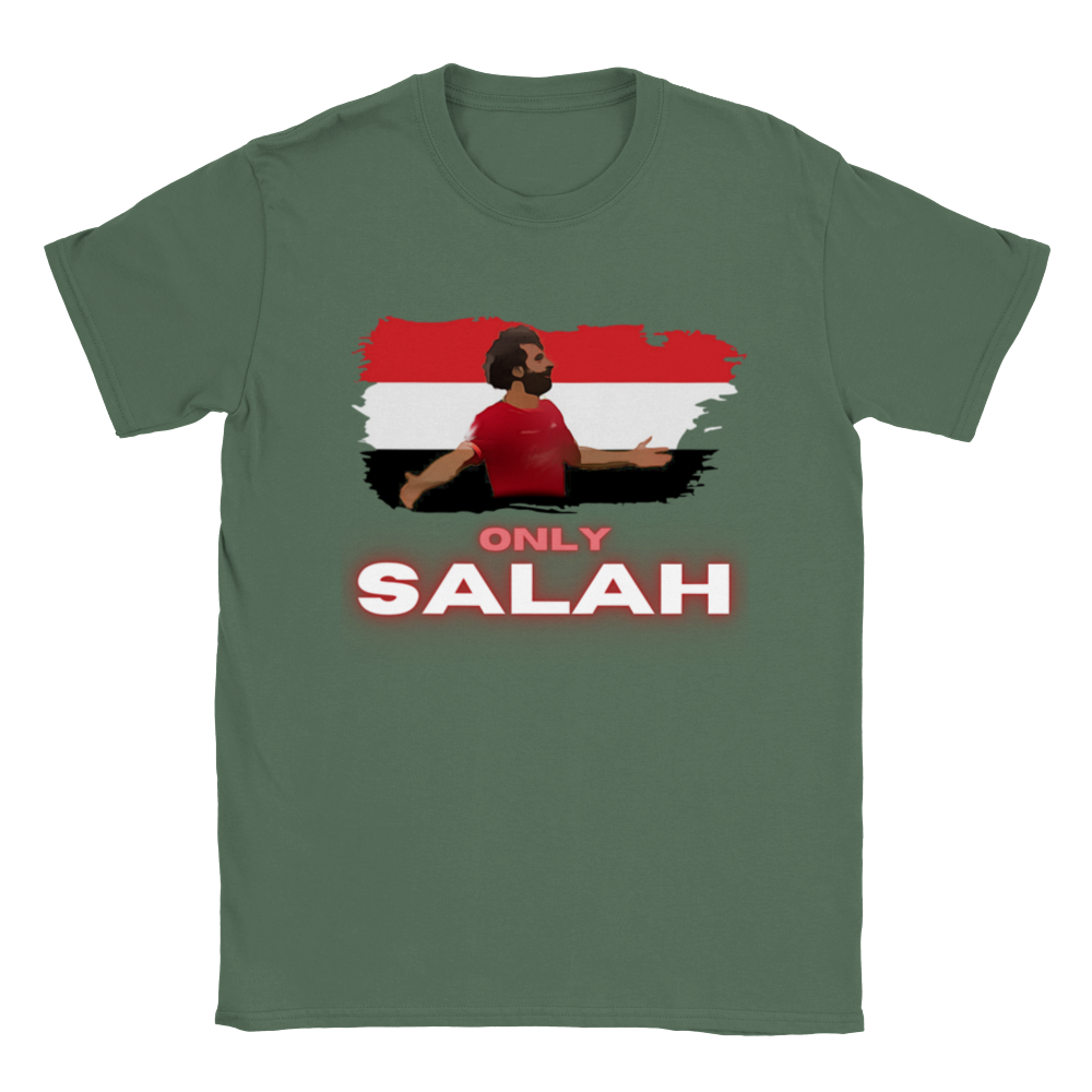 anfield-apparel-only-salah-liverpool-t-shirt-unisex-baumwolle image 1