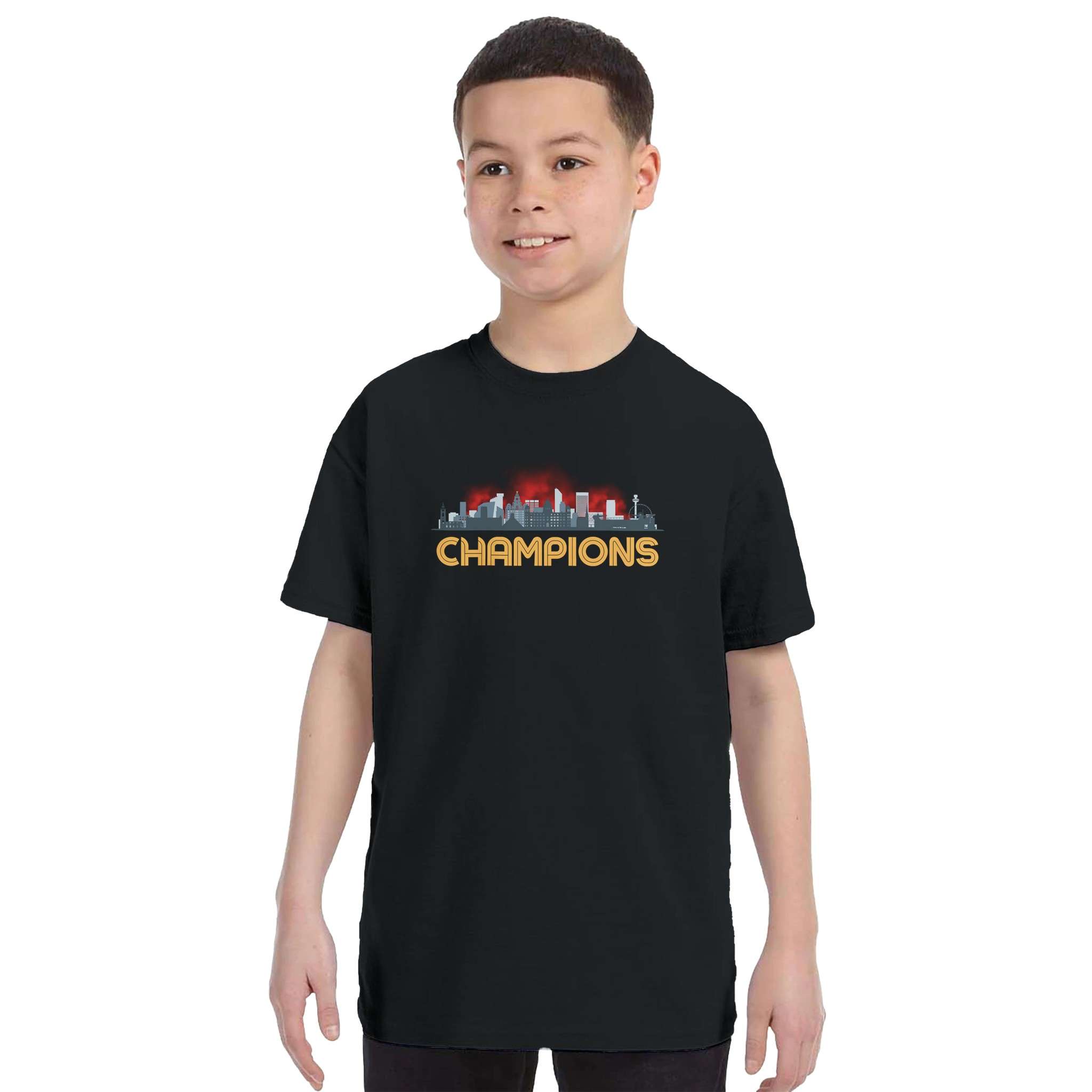 anfield-apparel-lfc-champions-kinder-t-shirt-2025-baumwolle image 4