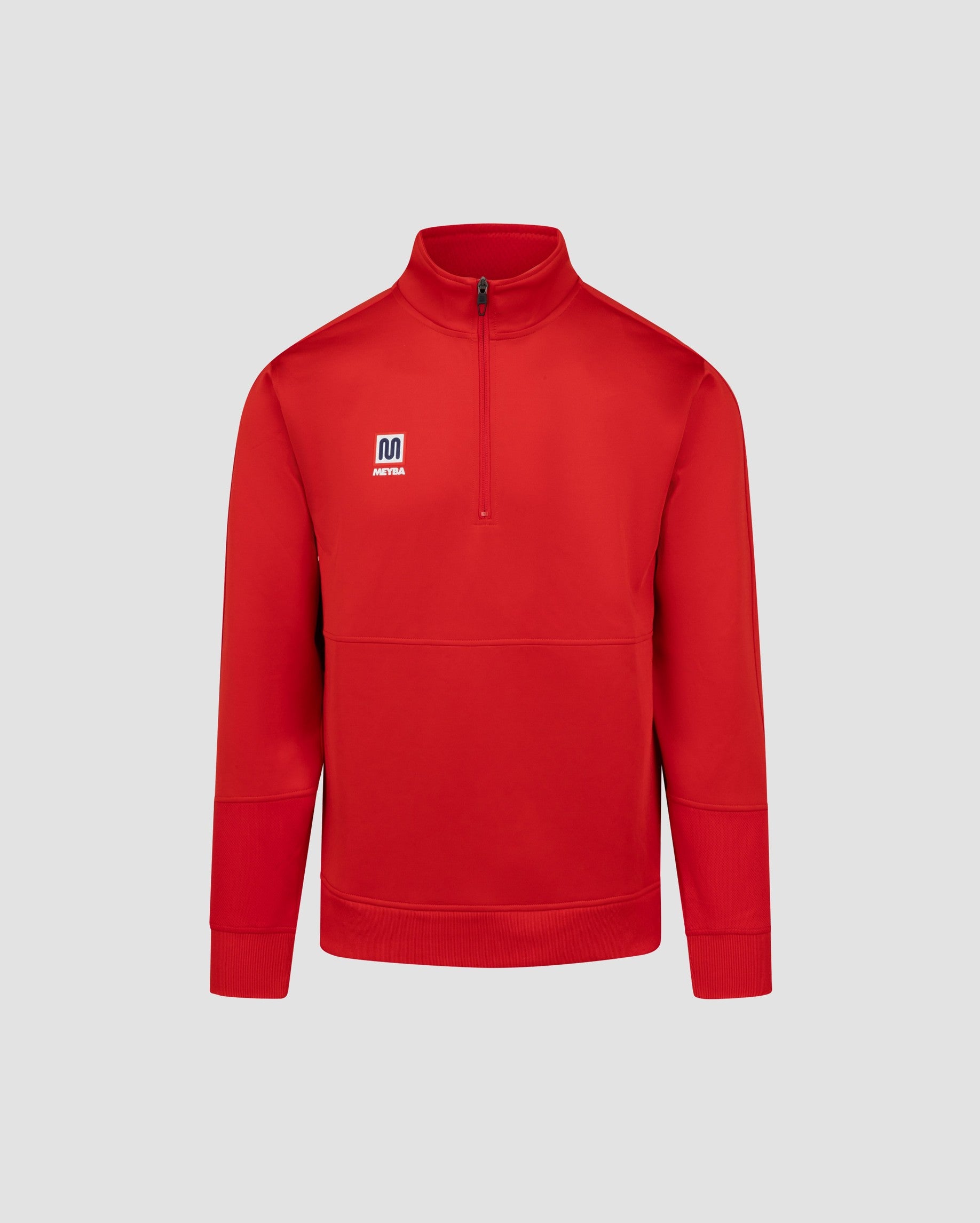 meyba-youth-apg-half-zip-sweat-kinderpullover-rot image 1