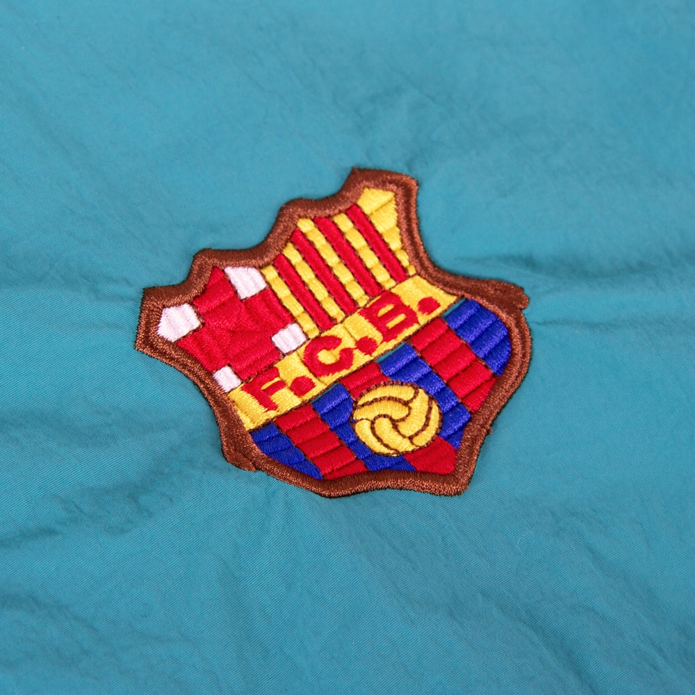 copa-fc-barcelona-retro-fu-balljacke-gr-n-nylon image 4